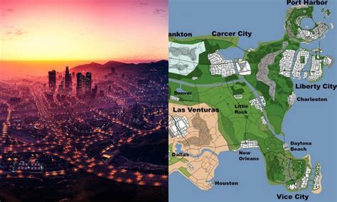 la carte de gta 6|GTA 6 : Grâce aux trailers, un joueur a créé une carte et la。